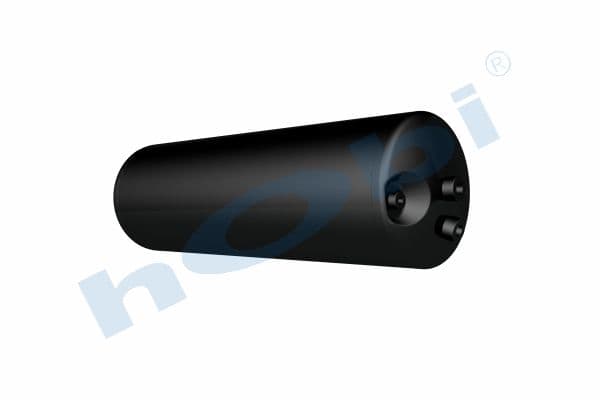 Air Tank, Ø230 L:741 Steel, UN Lt:30 Black (RAL9005)