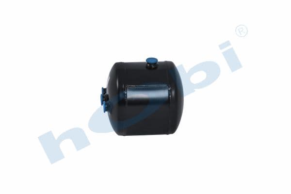 Air Tank, Ø246 L:260,5 Steel, MC Lt:10 Black (RAL9005)
