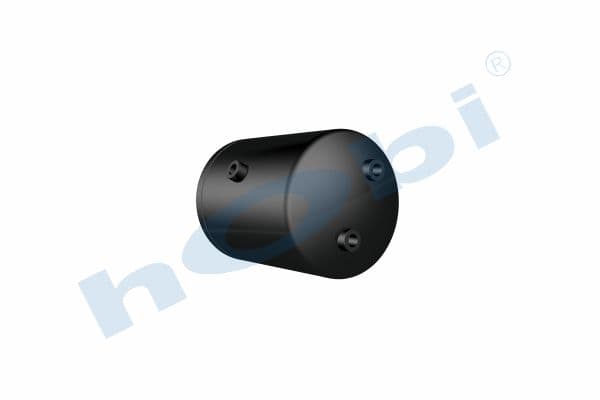 Air Tank, Ø246 L:362 Steel, SC Lt:16 Black (RAL9005)