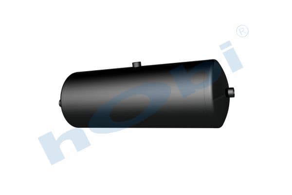 Air Tank, Ø246 L:687 Steel, UN Lt:30 Black (RAL9005)