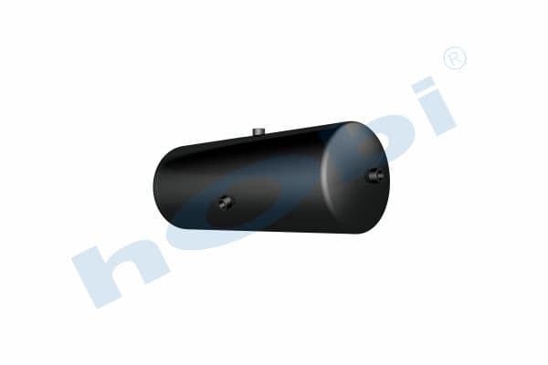 Air Tank, Ø246 L:684 Steel, DF Lt:30 Black (RAL9005)
