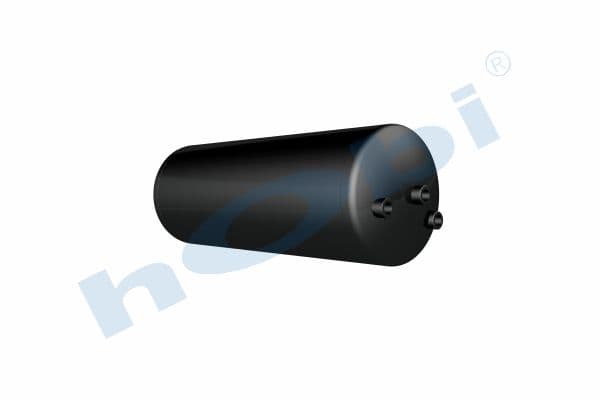 Air Tank, Ø246 L:686 Steel, VL Lt:30 Black (RAL9005)