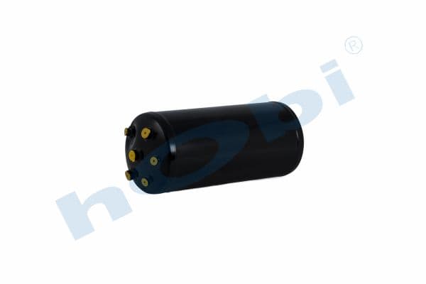 Air Tank, Ø246 L:743 Steel, UN Lt:32 Black (RAL9005)