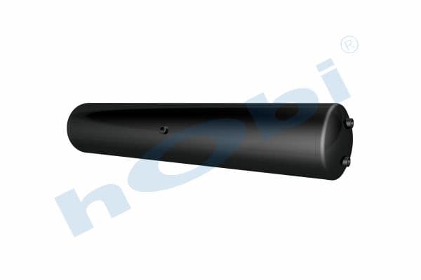Air Tank, Ø246 L:1330 Steel, UN Lt:60 Black (RAL9005)