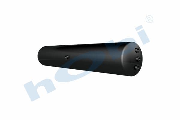 Air Tank, Ø246 L:1352 Steel, MC Lt:60 Black (RAL9005)