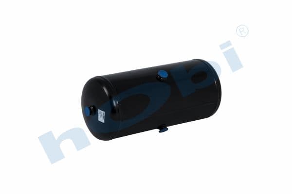 Air Tank, Ø250 L:576 Steel, RN Lt:25 Black (RAL9005)