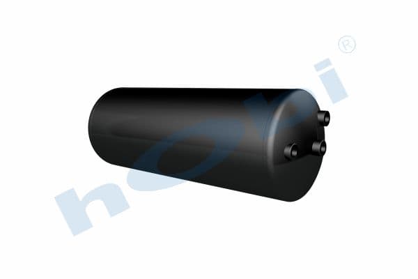Air Tank, Ø250 L:706 Steel, VL Lt:30 Black (RAL9005)
