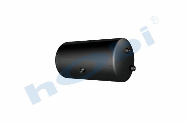 Air Tank, Ø276 L:560 Steel, UN Lt:30 Black (RAL9005)