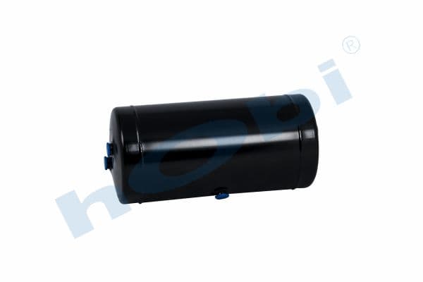 Air Tank, Ø276 L:566 Steel, MC Lt:30 Black (RAL9005)