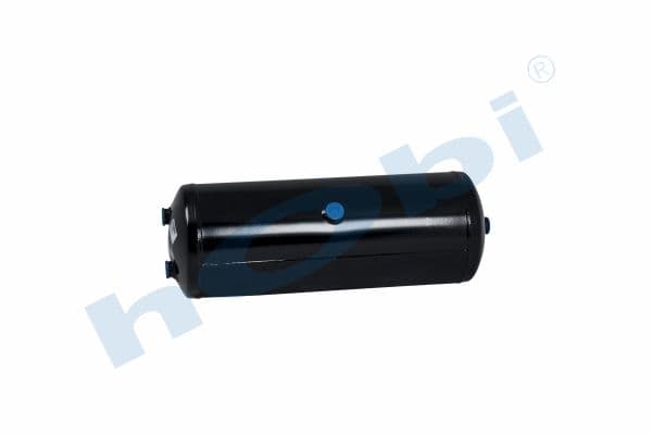 Air Tank, Ø276 L:554 Steel, IV Lt:30 Black (RAL9005)