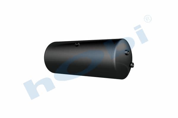 Air Tank, Ø276 L:717 Steel, UN Lt:40 Black (RAL9005)