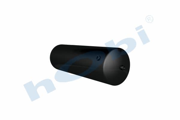 Air Tank, Ø276 L:903 Steel, VL Lt:50 Black (RAL9005)