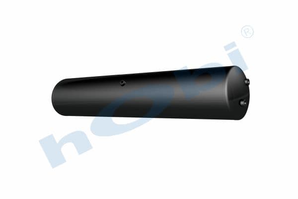 Air Tank, Ø276 L:1475 Steel, MC Lt:85 Black (RAL9005)