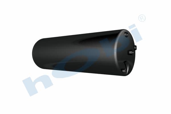 Air Tank, Ø285 L:843 Steel, UN Lt:50 Black (RAL9005)