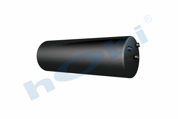 Air Tank, Ø285 L:866,7 Steel, UN Lt:55 Black (RAL9005)