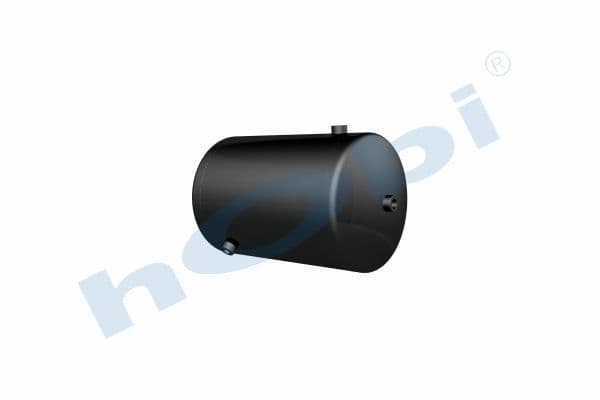 Air Tank, Ø300 L:480 Steel, RN Lt:30 Black (RAL9005)