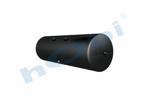 Air Tank, Ø300 L:916 Steel, UN Lt:60 Black (RAL9005)