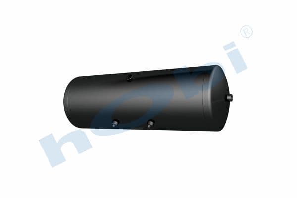 Air Tank, Ø300 L:878 Steel, UN Lt:60 Black (RAL9005)