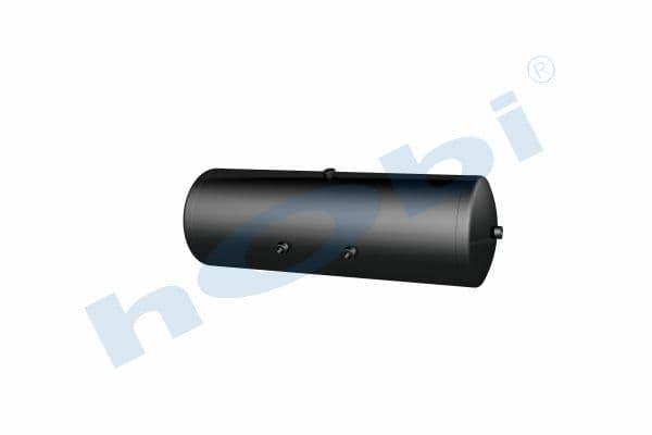 Air Tank, Ø300 L:915 Steel, UN Lt:60 Black (RAL9005)
