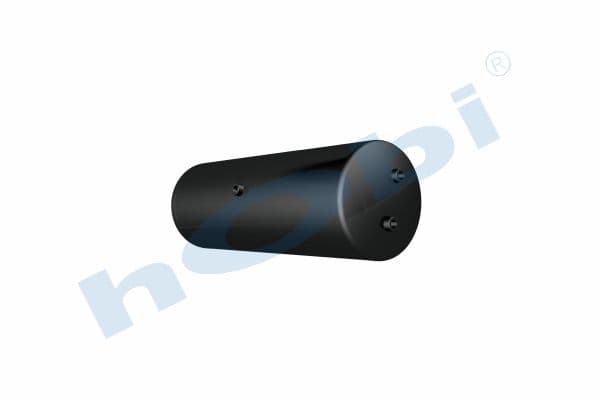 Air Tank, Ø300 L:882 Steel, UN Lt:60 Black (RAL9005)