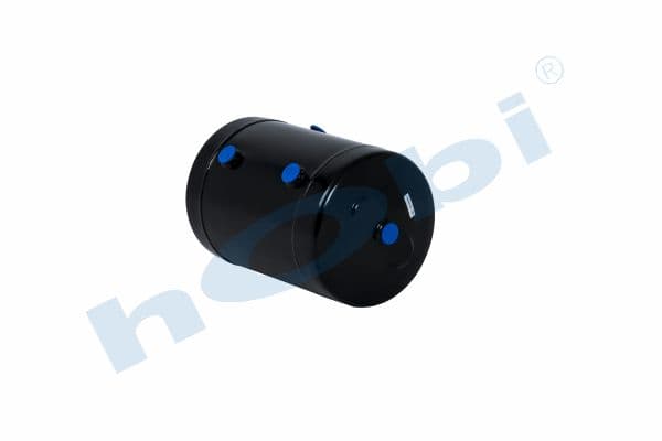 Air Tank, Ø310 L:466 Steel, SC Lt:30 Black (RAL9005)