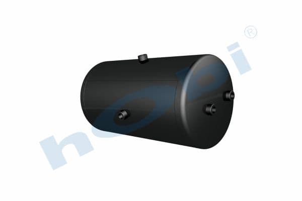 Air Tank, Ø310 L:581 Steel, KS Lt:40 Black (RAL9005)