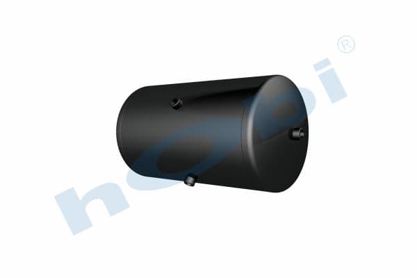 Air Tank, Ø310 L:575 Steel, UN Lt:40 Black (RAL9005)