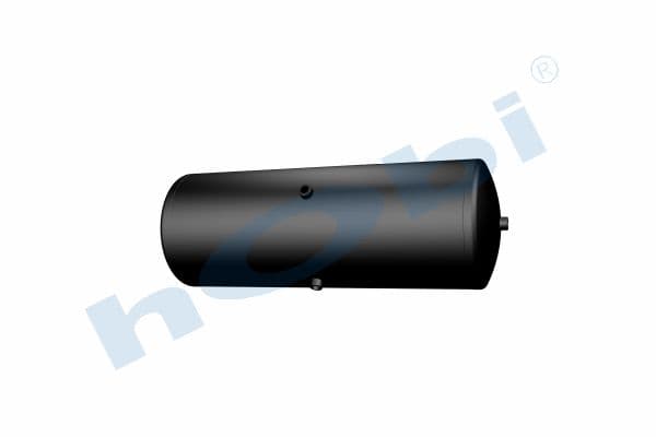Air Tank, Ø310 L:867 Steel, UN Lt:60 Black (RAL9005)