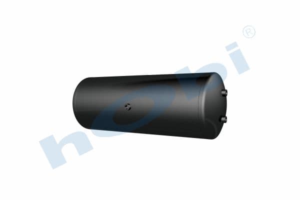 Air Tank, Ø310 L:837 Steel, UN Lt:60 Black (RAL9005)