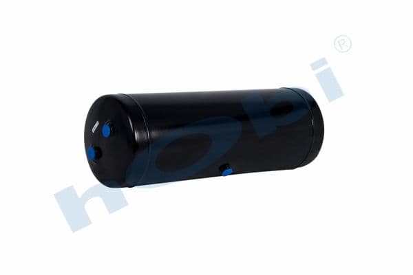 Air Tank, Ø310 L:873 Steel, UN Lt:60 Black (RAL9005)