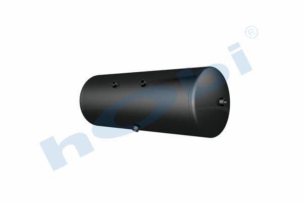 Air Tank, Ø310 L:846 Steel, UN Lt:60 Black (RAL9005)