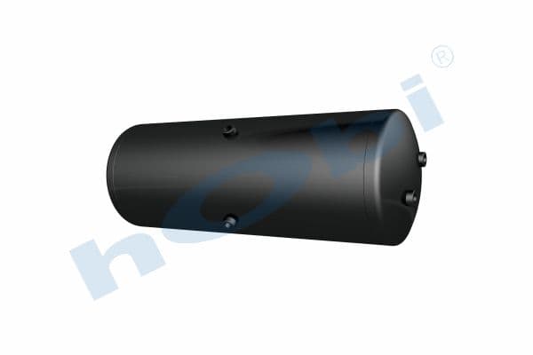 Air Tank, Ø310 L:852 Steel, UN Lt:60 Black (RAL9005)