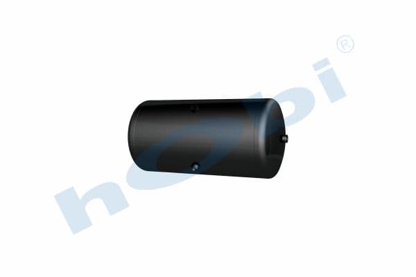 Air Tank, Ø350 L:720 Steel, UN Lt:60 Black (RAL9005)