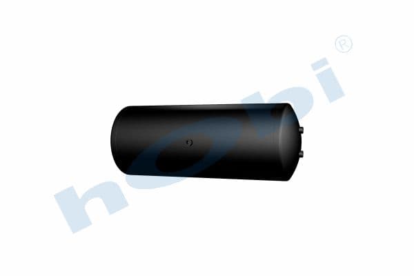 Air Tank, Ø396 L:1039 Steel, UN Lt:120 Black (RAL9005)