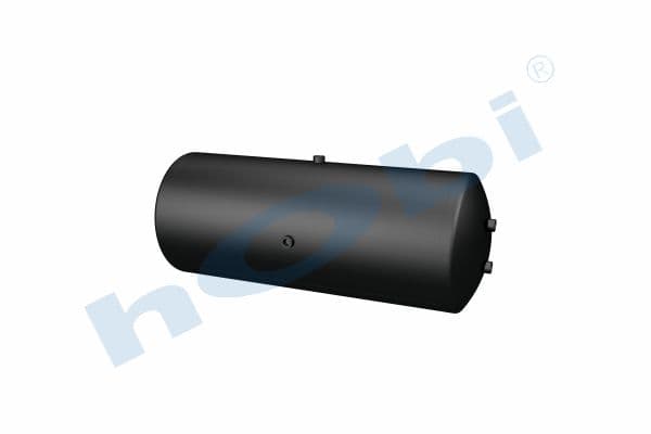 Air Tank, Ø396 L:1039 Steel, UN Lt:120 Black (RAL9005)
