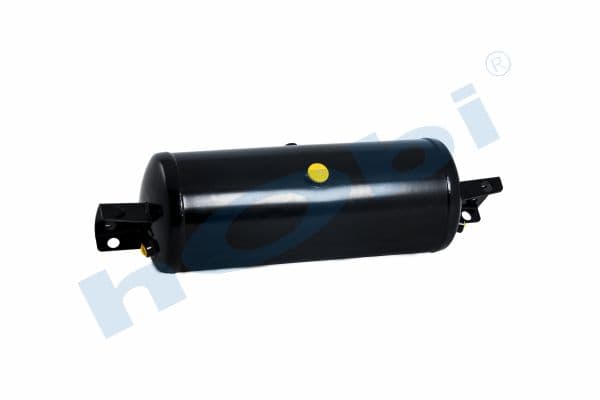 Air Tank, Ø246 L:683 Steel, Cover With Bracket, UN Lt:30 Black (RAL9005)