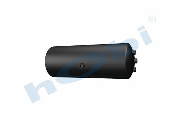 Air Tank, Ø250 L:685 Steel, Lt:30 Black (RAL9005)