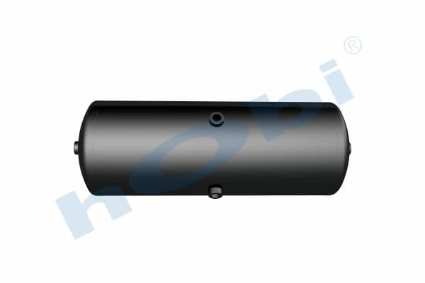 Air Tank, Ø250 L:684 Steel, Lt:30 Black (RAL9005)