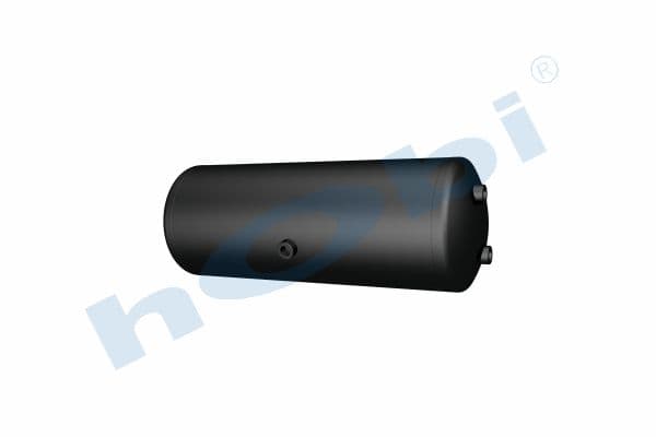 Air Tank, Ø250 L:685 Steel, Lt:30 Black (RAL9005)
