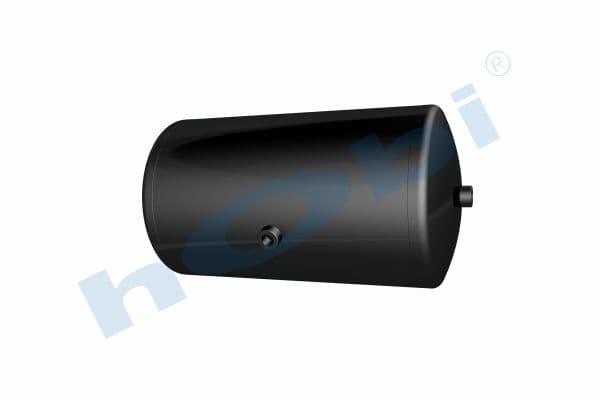 Air Tank, Ø300 L:548 Steel, Lt:36 Black (RAL9005)