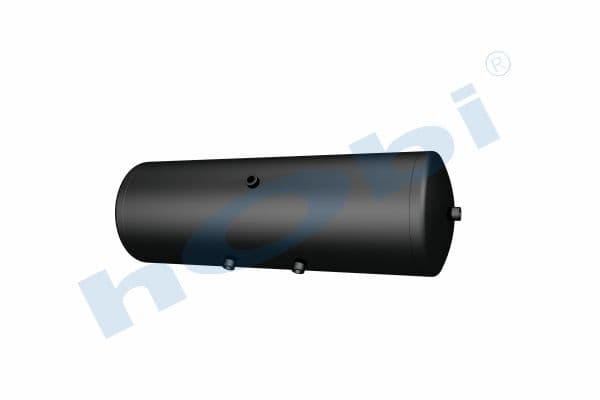Air Tank, Ø300 L:926 Steel, Lt:60 Black (RAL9005)