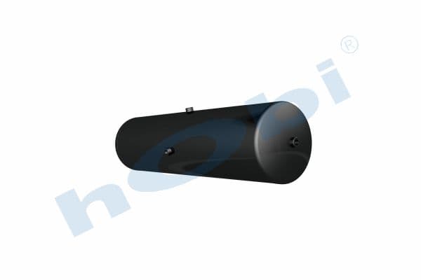 Air Tank, Ø300 L:1145 Steel, Lt:75 Black (RAL9005)