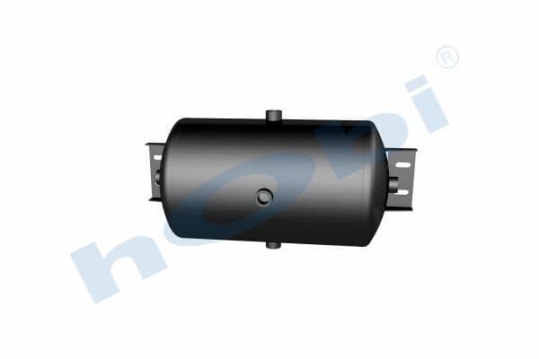 Air Tank, Ø250 L:470 Steel, Lt:20 Black (RAL9005)