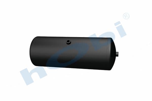 Air Tank, Ø246 L:682 Steel, Lt:30 Black (RAL9005)