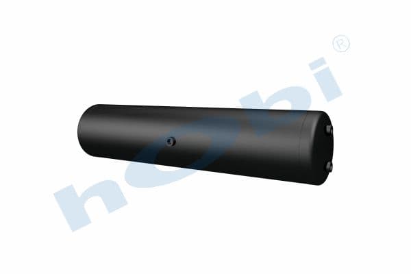 Air Tank, Ø246 L:1099 Steel, Lt:50 Black (RAL9005)