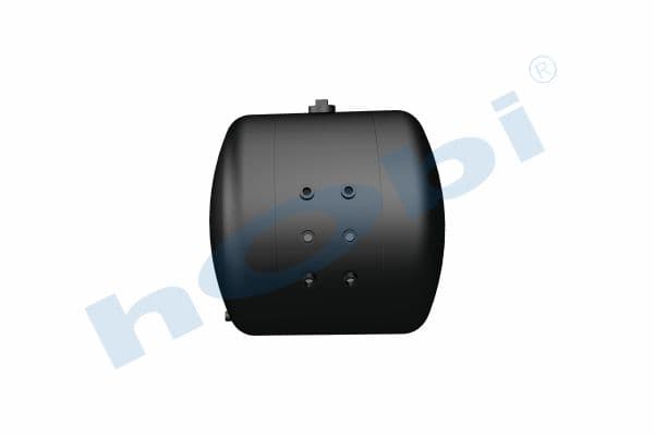 Air Tank, Ø557 L:580 Steel, Lt:120 Black (RAL9005)