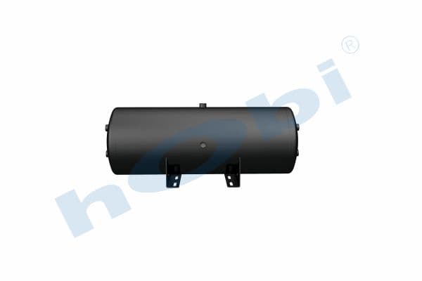 Air Tank, Ø310 L:866 Steel, Body With Bracket, Lt:60 Black (RAL9005)