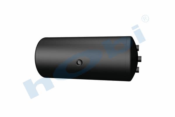 Air Tank, Ø246 L:588 Steel, MC Lt:25 Dark Grey (RAL7016)