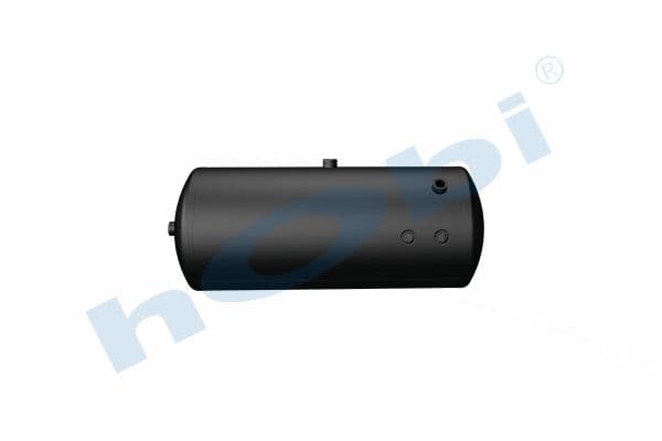 Air Tank, Ø276 L:688 Steel, VL Lt:38 Dark Grey (RAL7016)