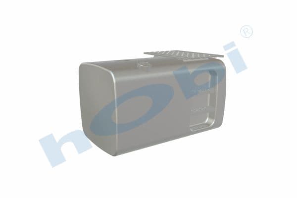 MN 520 Lt. Fuel Tank, Aluminium, Stepped, H:700 W:700 L:1180